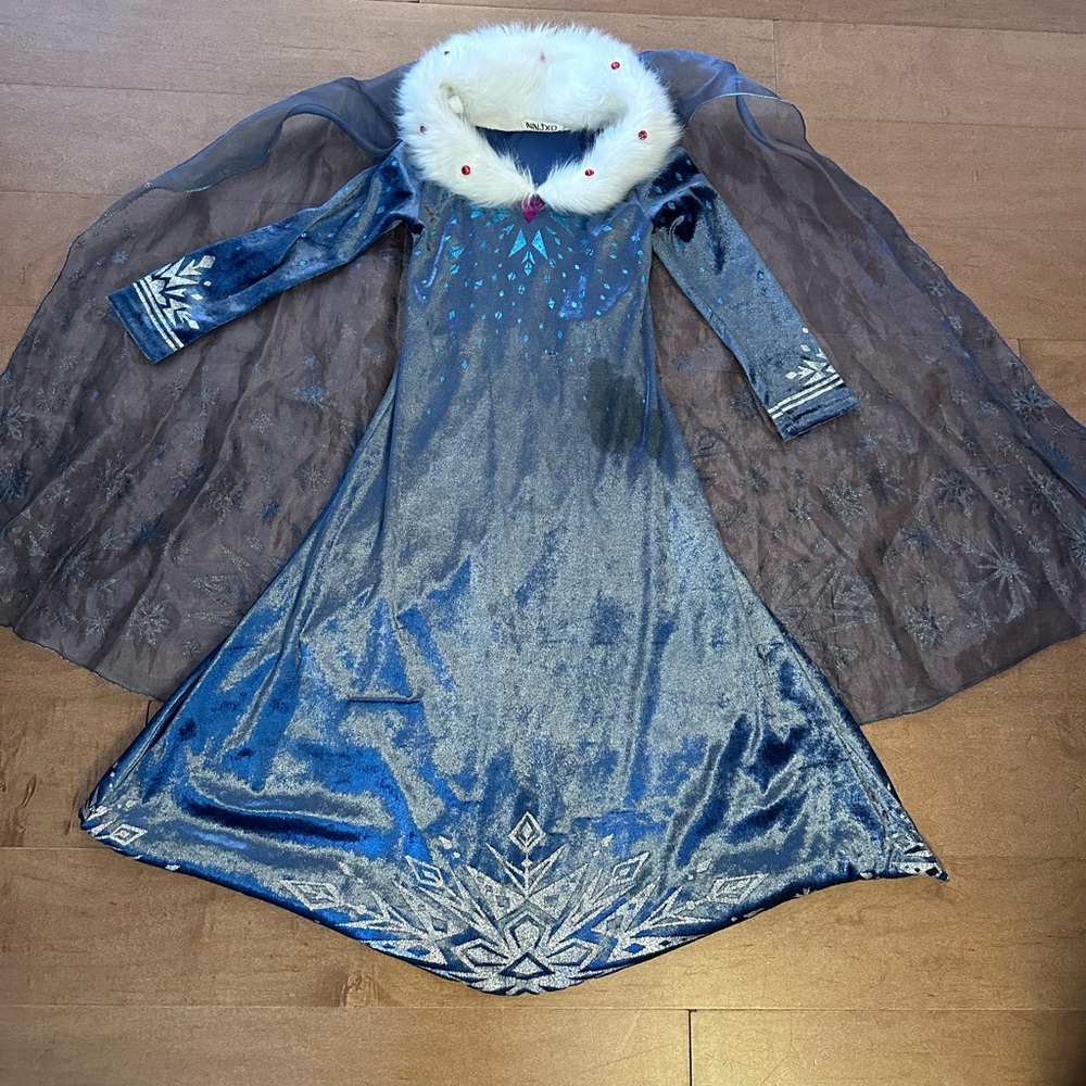 Elsa Frozen Dress Up from Olaf’s Frozen Adventure movie